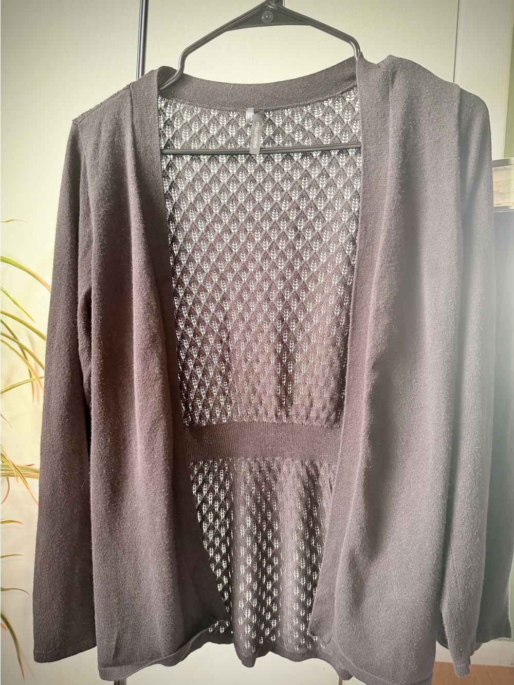 Maurices Black Open-Front Lightweight Cardigan-Size M